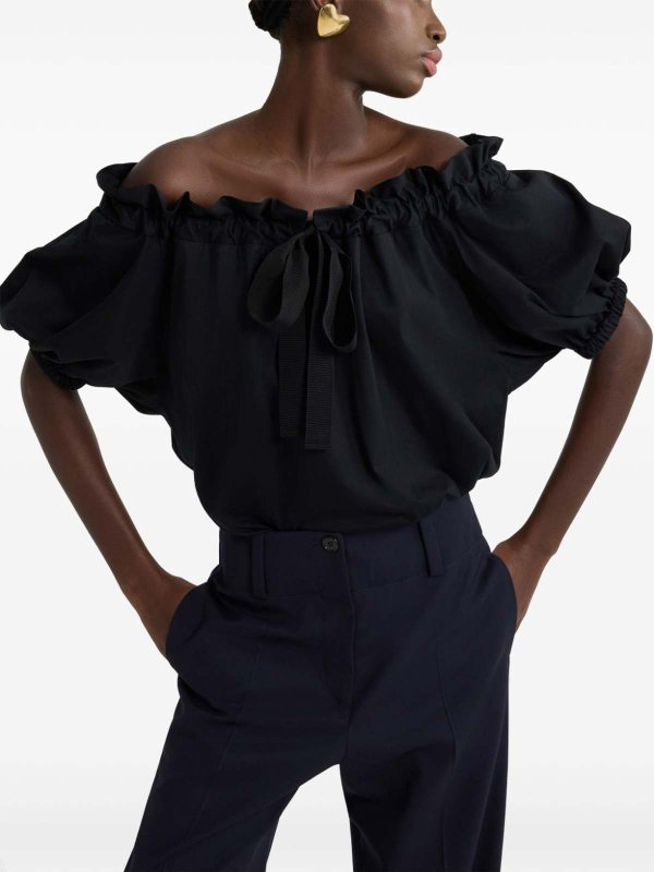 PATOU: Straight Leg Jeans online - Straight Leg Jeans - Schwarz