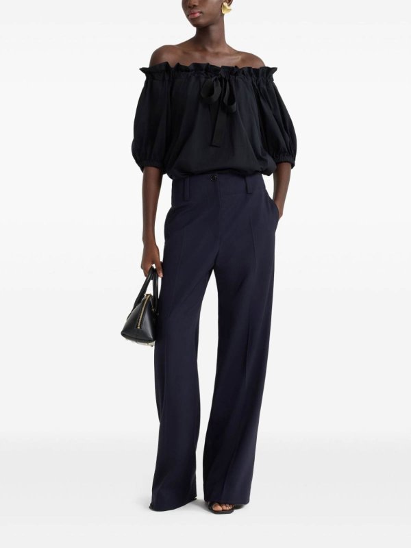 The Best Shops PATOU: Straight Leg Jeans - Straight Leg Jeans - Schwarz