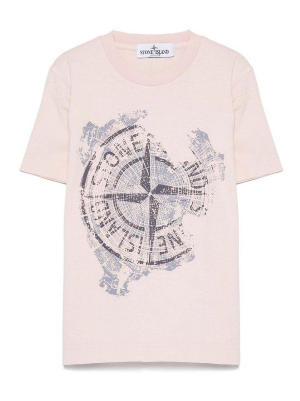 STONE ISLAND: クルーネック - クルーネック - ヌードカラー