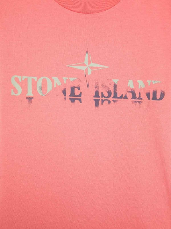 STONE ISLAND: クルーネック online - クルーネック - 赤