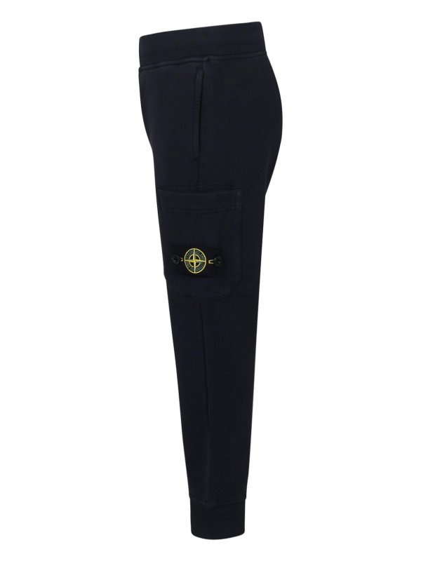 The Best Shops STONE ISLAND: tracksuit bottoms - Logo blue pants