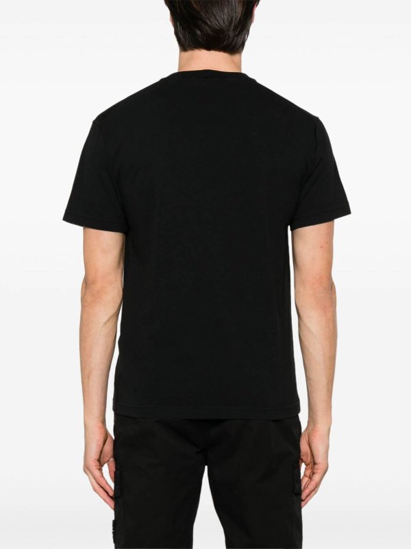 T-Shirt - Schwarz shop online: STONE ISLAND