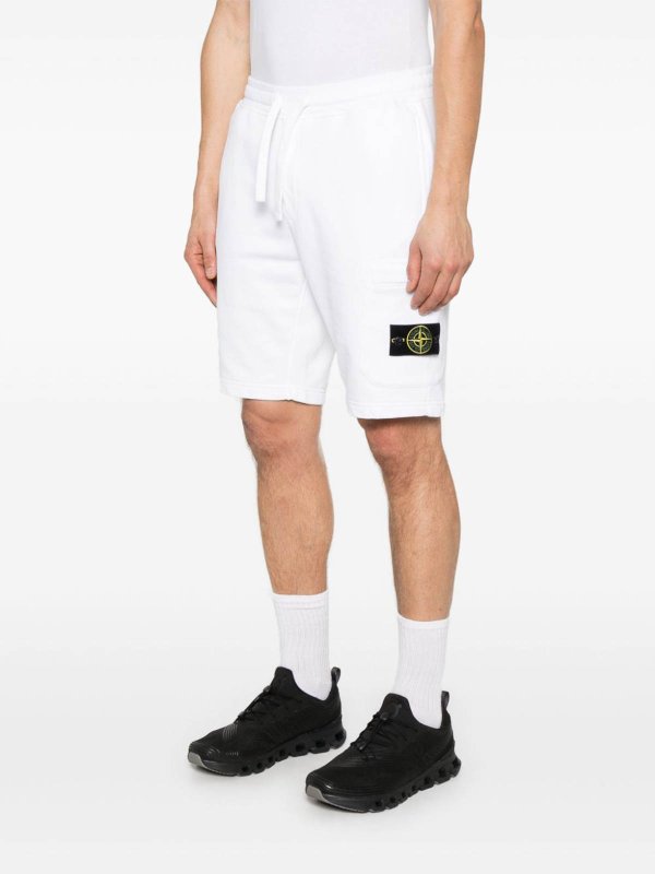 STONE ISLAND: カジュアルトラウザー online - カジュアルパンツ - 白