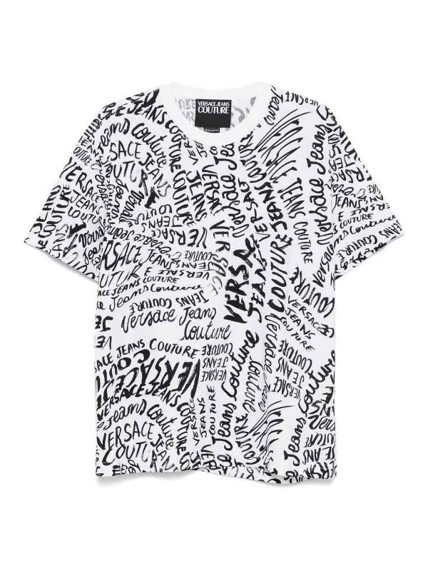 VERSACE JEANS: Pull col rond - Pull Col Rond - Noir