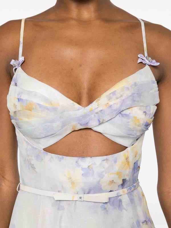 The Best Shops ZIMMERMANN: Maxikleider - Maxikleid - Hell-Lila