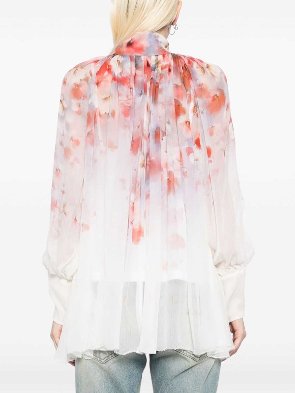 ブラウス - 赤 shop online: ZIMMERMANN