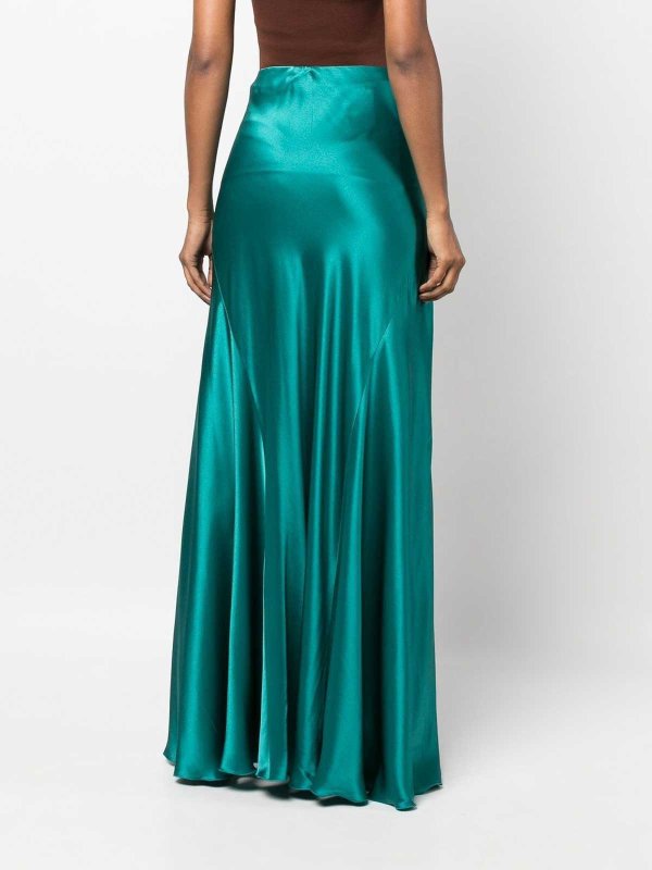 The Best Shops ALBERTA FERRETTI: ロングシャツ - ロングスカート - 緑