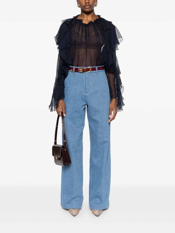 ALBERTA FERRETTI buy online Bluse - Blau