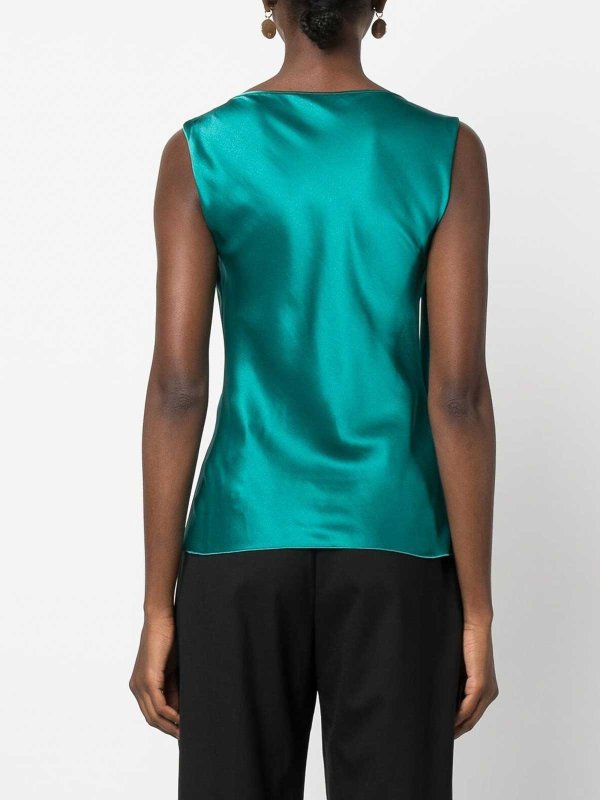 ALBERTA FERRETTI: Tops & Tank tops online - Knot Detail Top