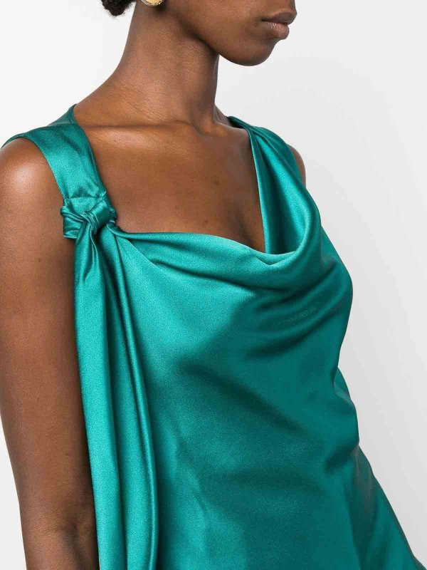 The Best Shops ALBERTA FERRETTI: Tops & Tank tops - Knot Detail Top