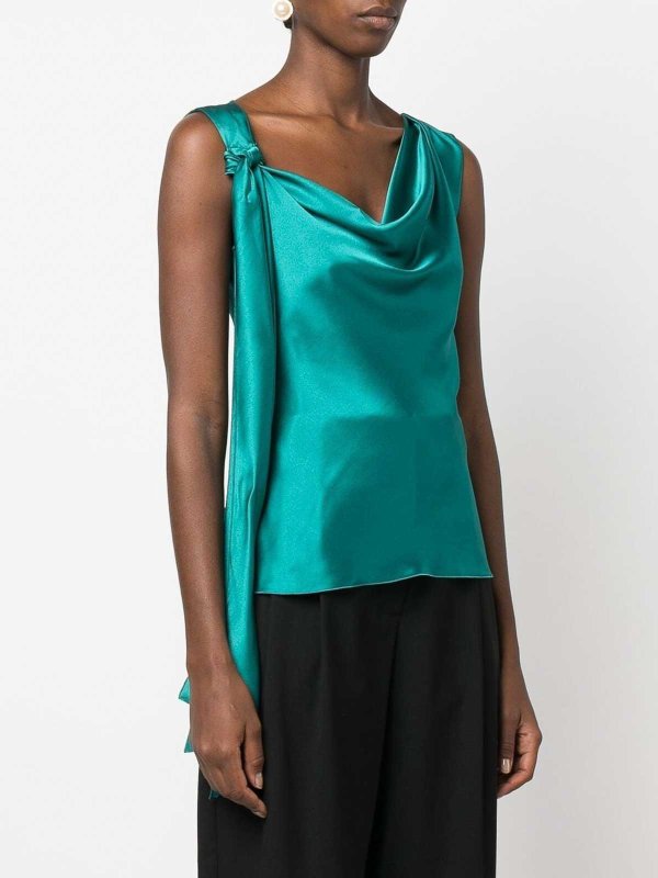 Knot Detail Top shop online: ALBERTA FERRETTI