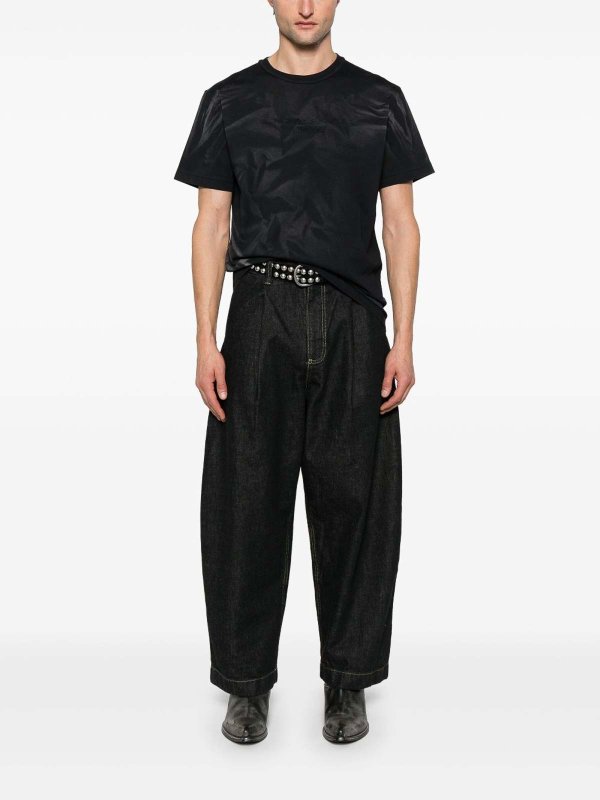 The Best Shops ALEXANDER WANG: Strickpullover mit Rundhalsausschnitt - Rundhalspullover - Schwarz