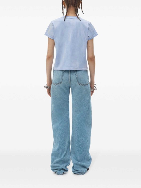 ALEXANDER WANG buy online Rundhalspullover - Hellblau