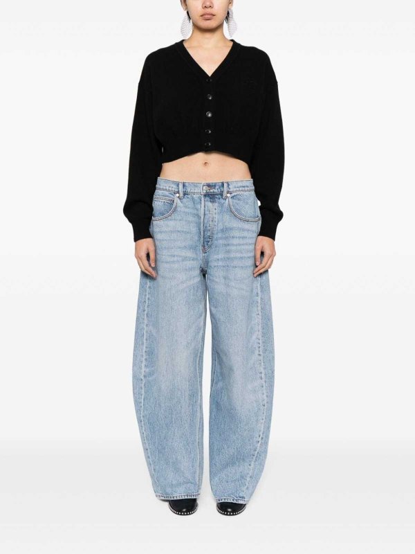 ALEXANDER WANG: straight leg jeans online - jeans