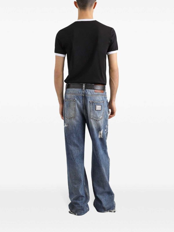 The Best Shops DOLCE & GABBANA: Pull col rond - Pull Col Rond - Noir