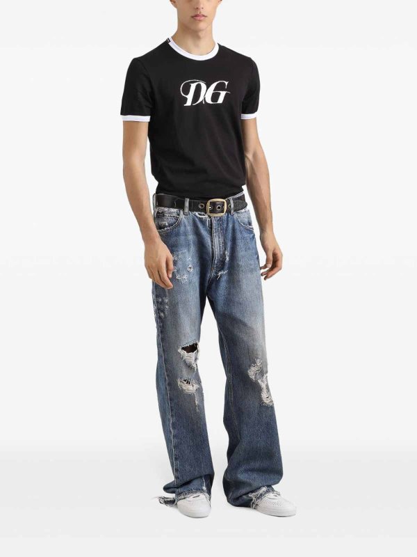 DOLCE & GABBANA buy online Pull Col Rond - Noir