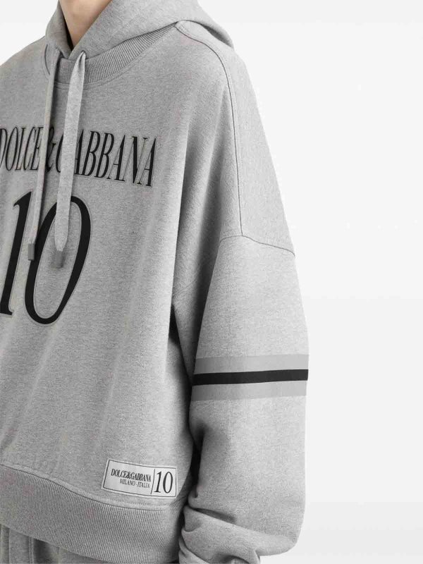 DOLCE & GABBANA: Sudaderas y suéteres online - Sudadera - Gris