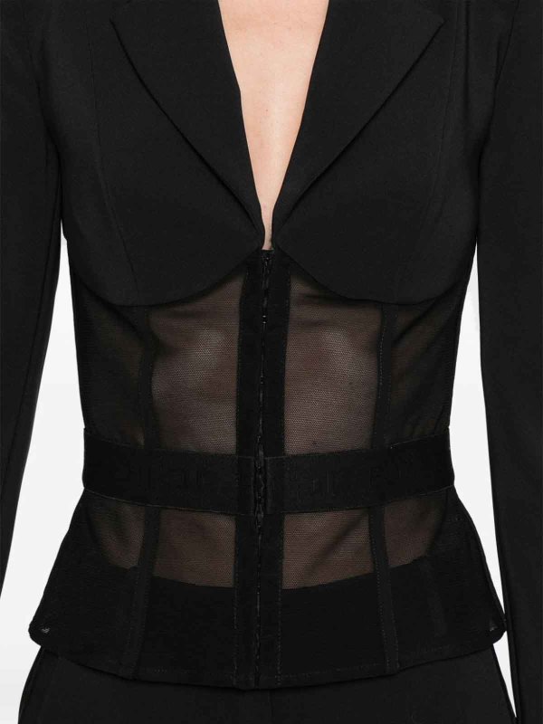 Blazer - Schwarz shop online: ELISABETTA FRANCHI