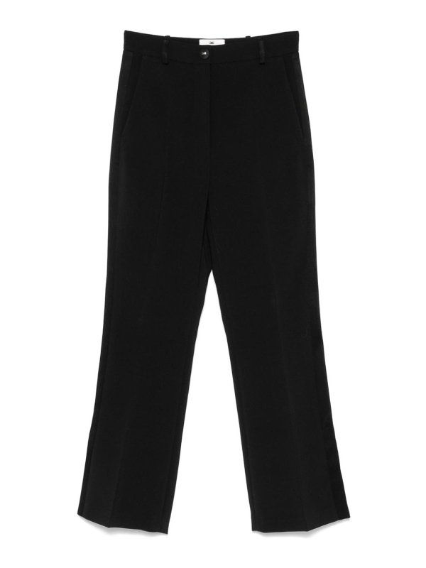 ELISABETTA FRANCHI: casual trousers - Black pants