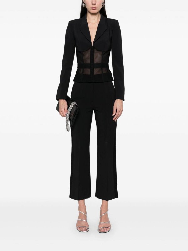 ELISABETTA FRANCHI: casual trousers online - Black pants