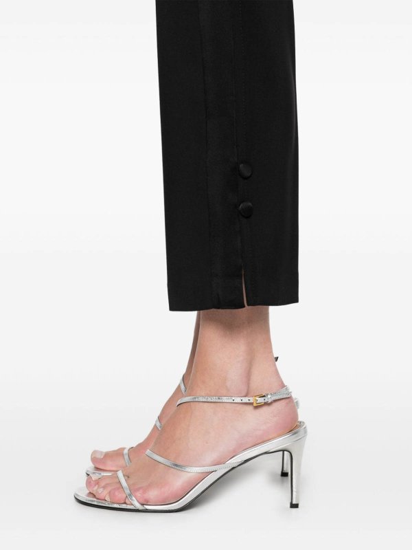 The Best Shops ELISABETTA FRANCHI: casual trousers - Black pants