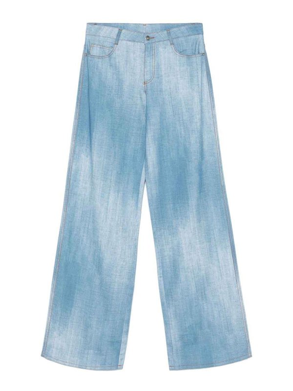 ERMANNO SCERVINO: straight leg jeans - jeans