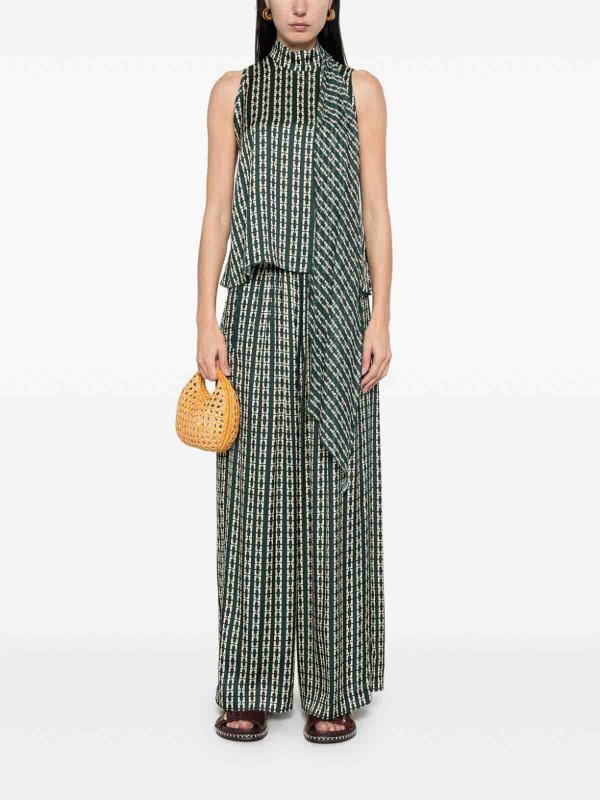 T-Shirt - Grün shop online: FORTE FORTE