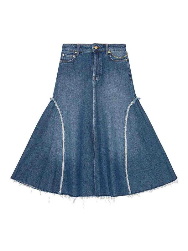 GANNI: flared jeans - jeans