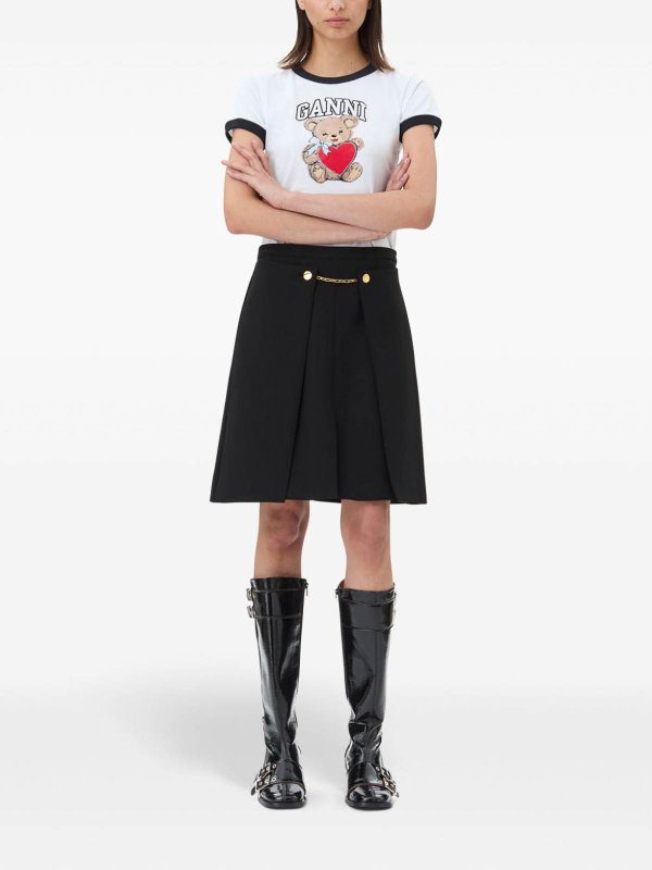 GANNI: mini skirts online - skirt