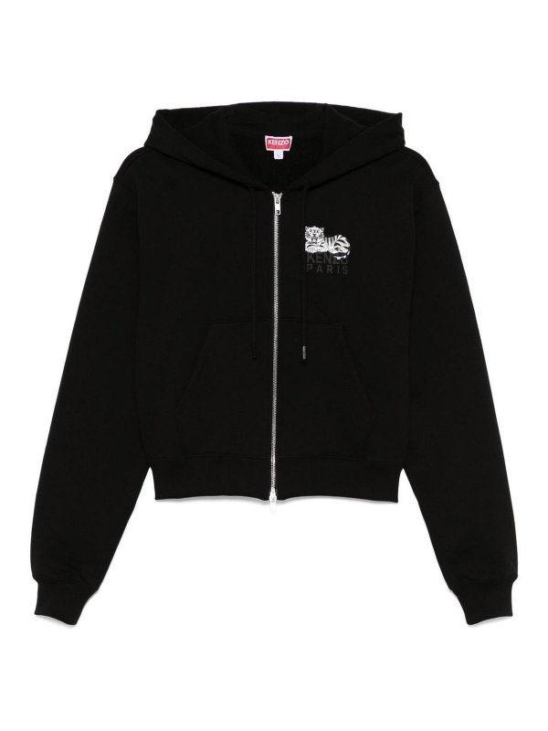 KENZO: スウェット＆セーター - スウェットシャツ/セーター - 黒