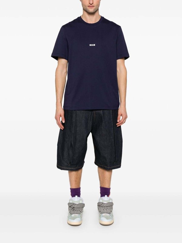 T-Shirt - Blau shop online: m.s.g.m.