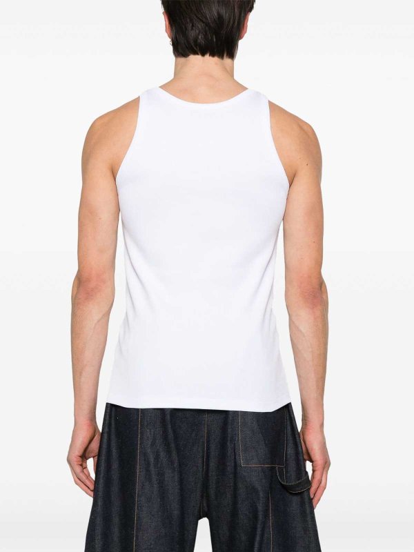 Cotton T-Shirt With Front Printed Logo shop online: m.s.g.m.