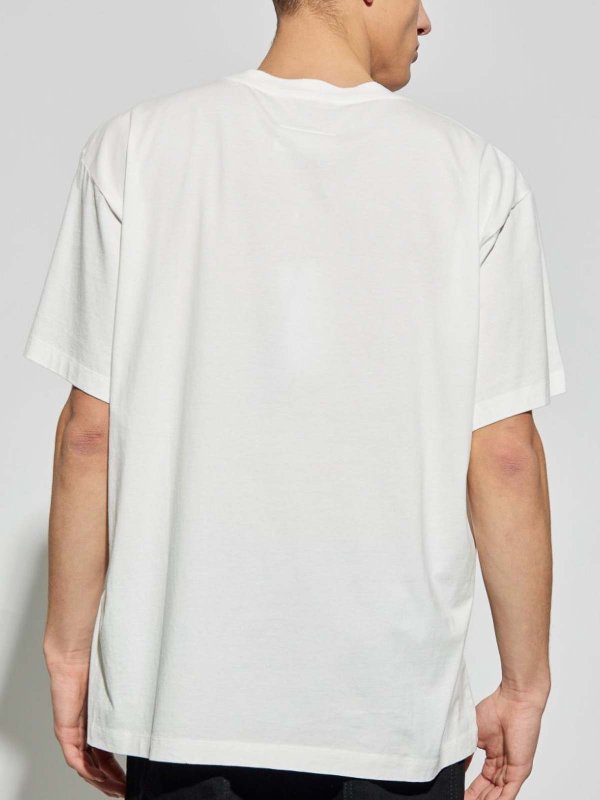 Pull Col Rond - Blanc shop online: MM6 MAISON MARGIELA