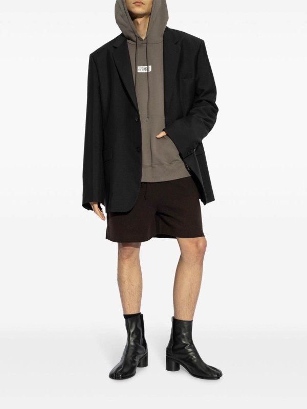 The Best Shops MM6 MAISON MARGIELA: スウェット＆セーター - スウェットシャツ/セーター - ブラウン