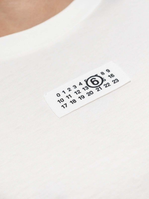 MM6 MAISON MARGIELA buy online クルーネック - 白