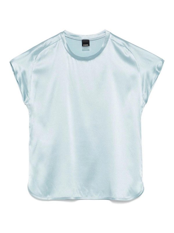 Pinko: Pull col rond - Pull Col Rond - Bleu Clair