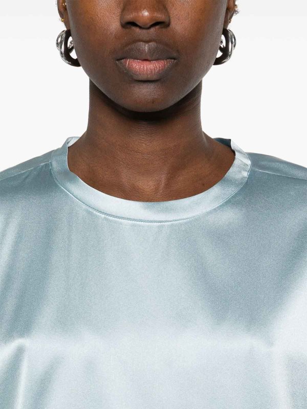 Pinko: Pull col rond online - Pull Col Rond - Bleu Clair