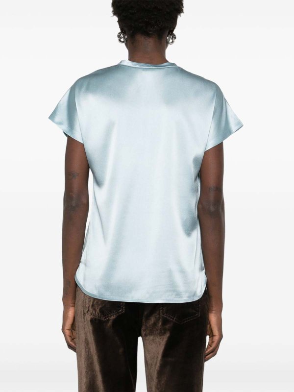 The Best Shops Pinko: Pull col rond - Pull Col Rond - Bleu Clair