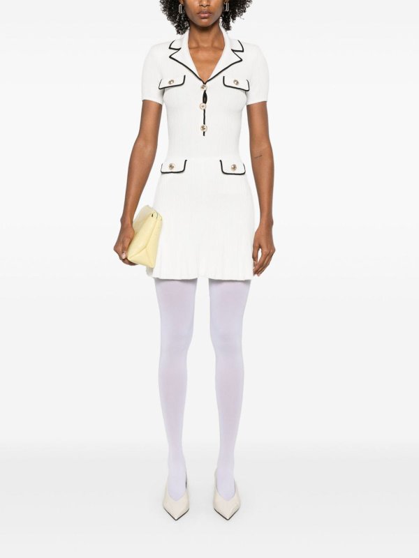 Self Portrait: Kurze Kleider online - Kurzes Kleid - Weiß