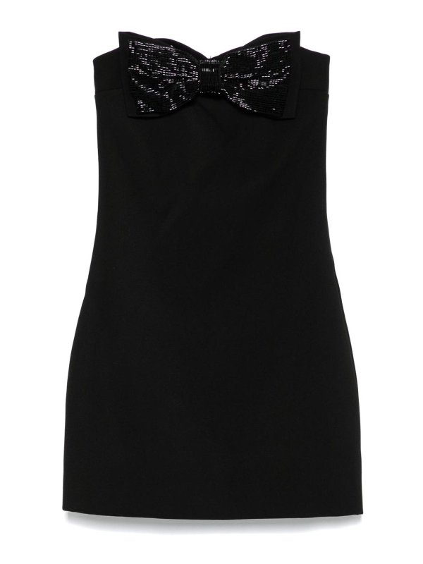 Self Portrait: Cocktailkleider - Kurzes Kleid - Schwarz