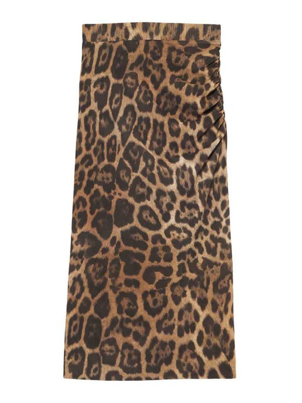 STELLA McCARTNEY: Faldas media pierna y semilargas - Falda Semilarga - Multicolor