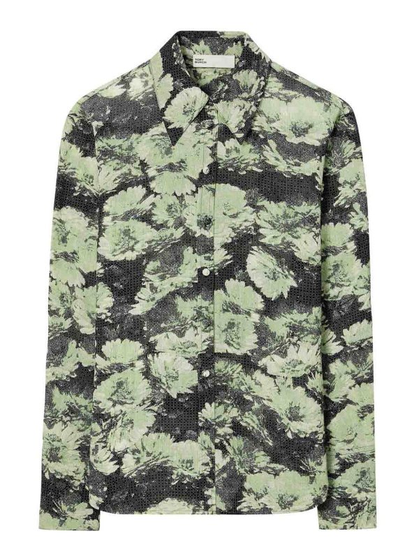 TORY BURCH: Chaquetas casual - Chaqueta Casual - Verde