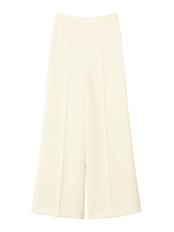 TWINSET: Casual Hosen - Casualjacke - Creme