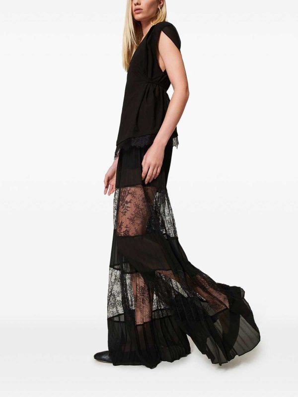 Schwarze Freizeithose shop online: TWINSET