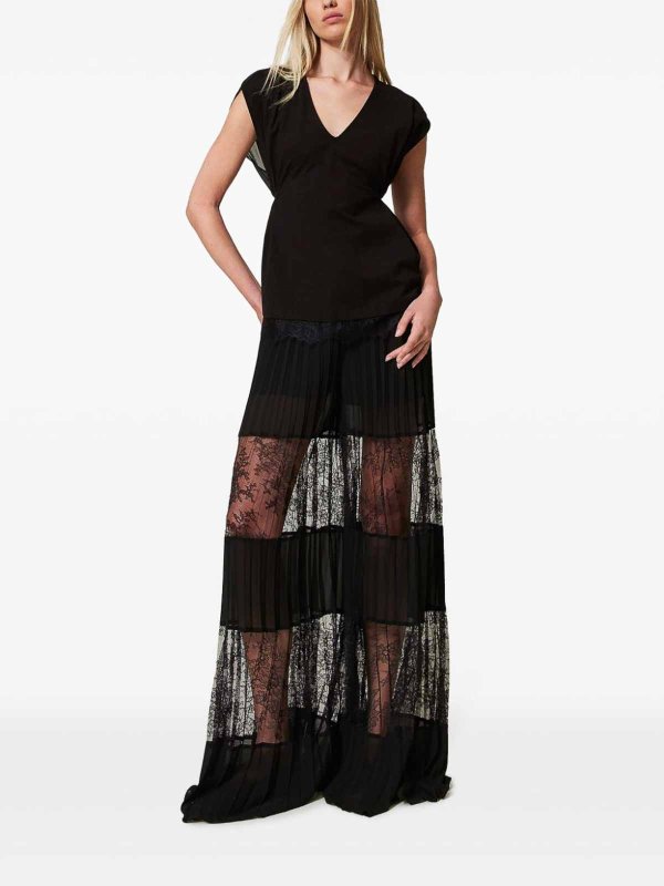 TWINSET buy online Schwarze Freizeithose