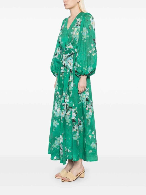 ZIMMERMANN buy online 膝丈ドレス - 緑