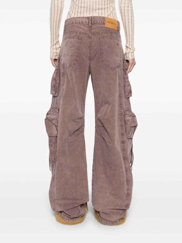 The Attico buy online Pink Cargo Jeans With Pockets