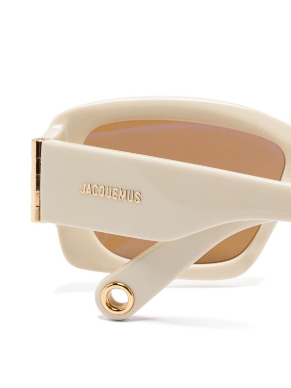 The Best Shops JACQUEMUS: Brillen - Brillen - Beige