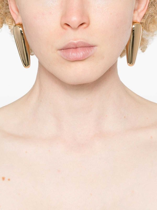 The Best Shops Self Portrait: Pendientes - Pendientes - Dorado