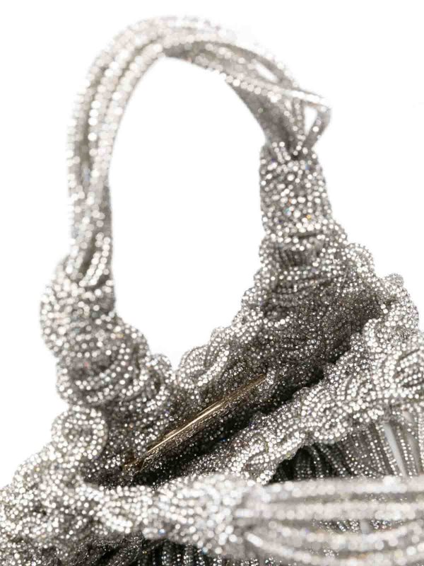 クロスボディバッグ - 銀 shop online: HIBOURAMA